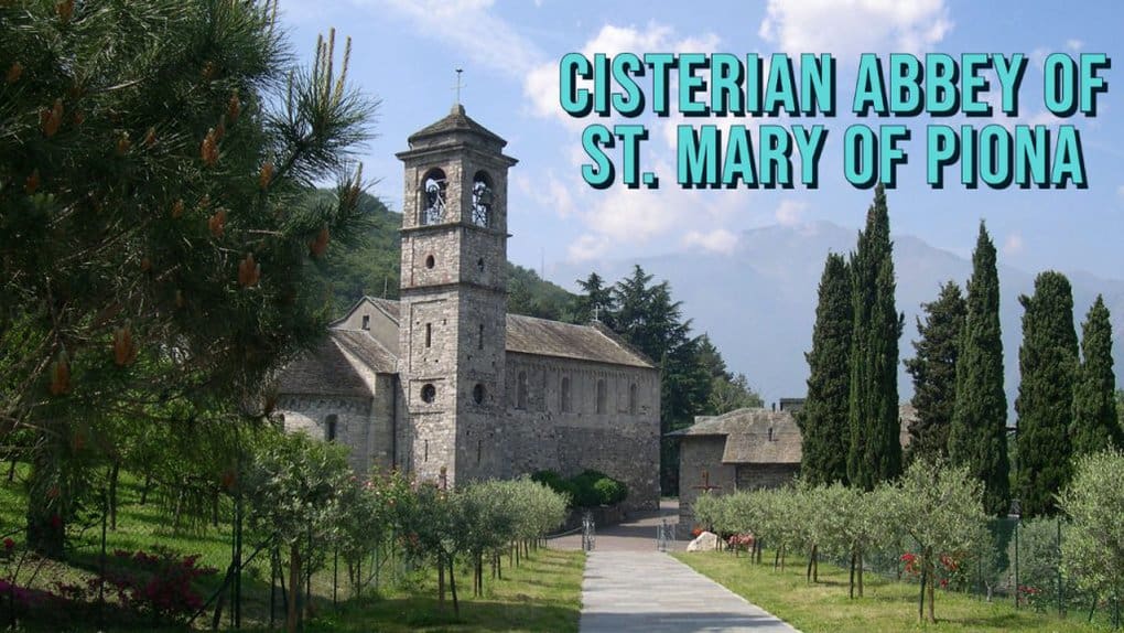 Cisterian Abbey of St. Mary of Piona in Lake Como and Lecco