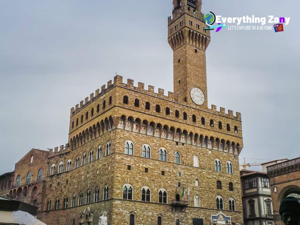 Palazzo Vecchio in Florence Italy