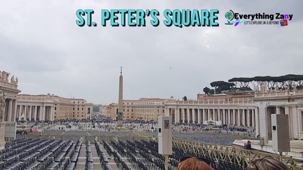 St Peters Square in the Vatican City