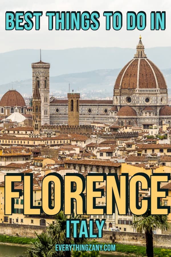 best things to do in florence italy pin