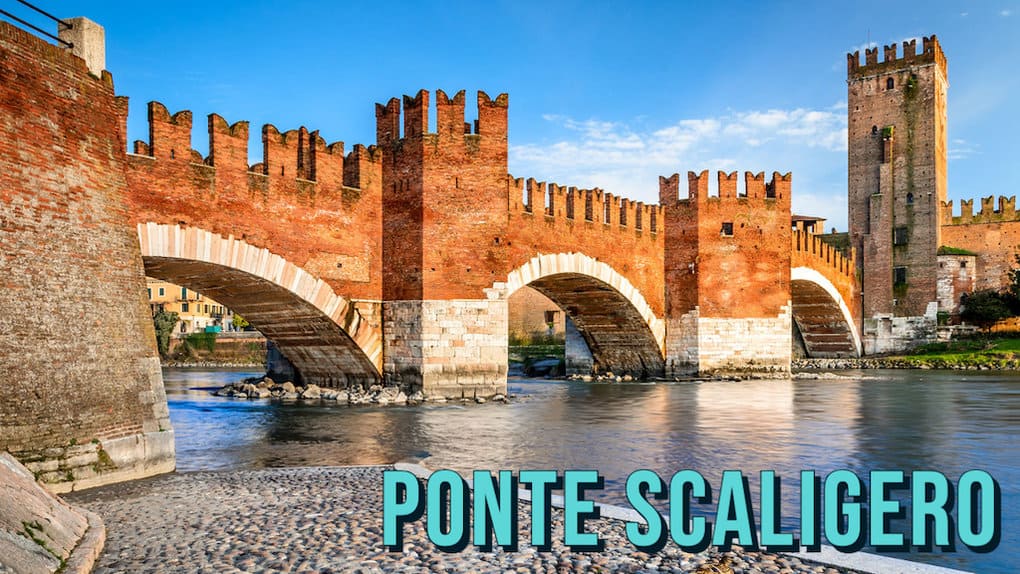 Ponte Scaligero in Verona Italy
