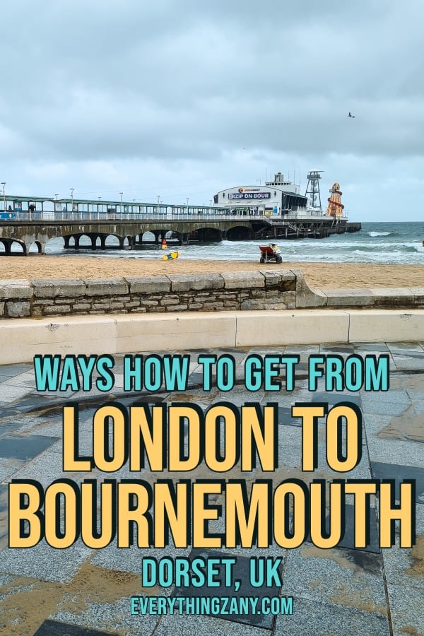 Ways How to Get from London to Bournemouth pin