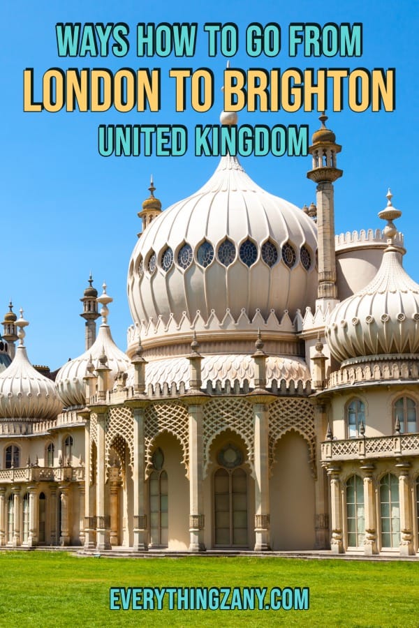 Ways How to Get from London to Brighton Pin