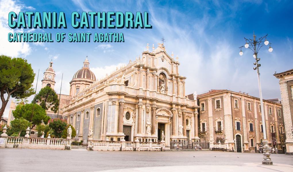 Catania Cathedral in Catania Sicily Italy