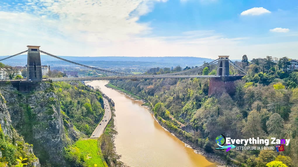 How to get from London to Bristol: Clifton Suspension Bridge in Bristol UK