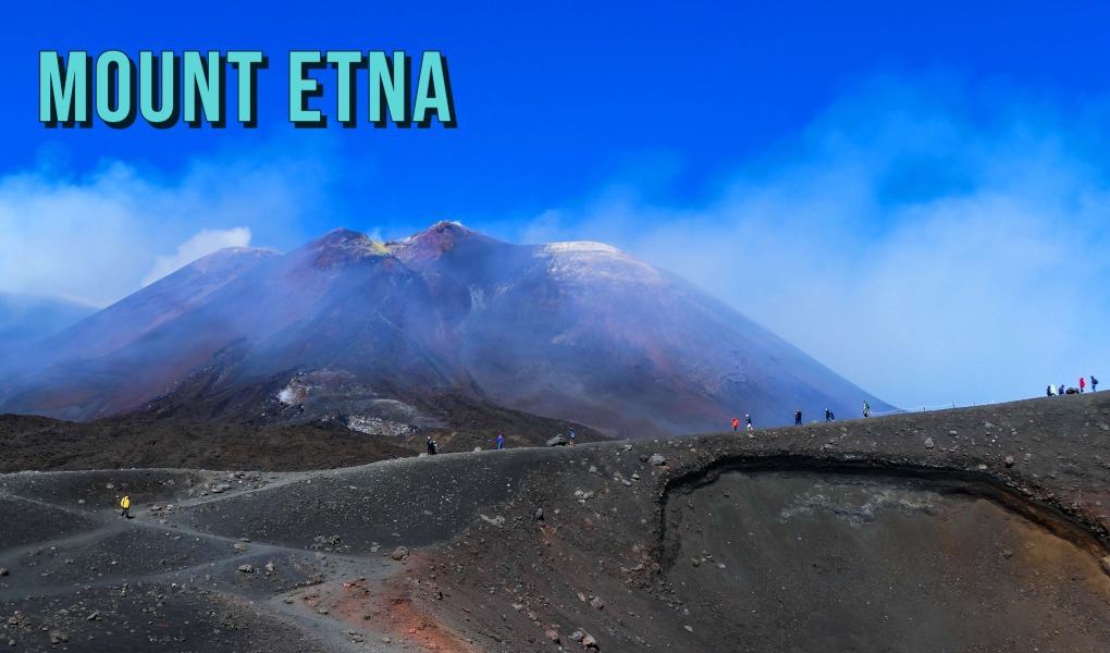 Mount Etna in Sicily Italy