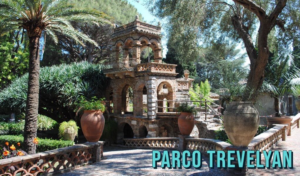 Parco Trevelyan in Taormina Sicily Italy