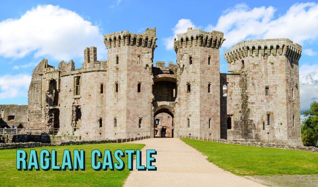 Raglan Castle in Wales