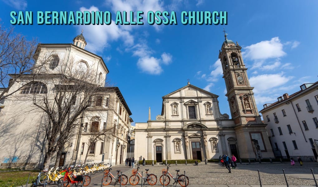San Bernardino alle Ossa Church in Milan Italy