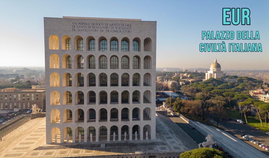 Palazzo della Civiltà Italiana in EUR Rome