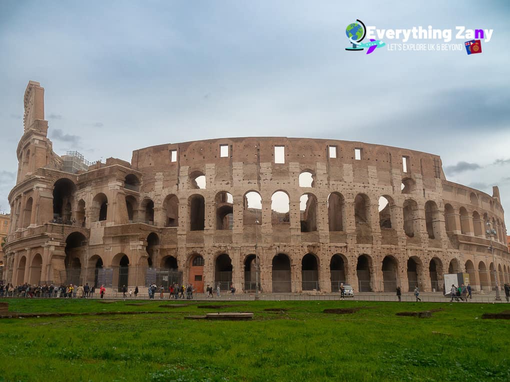Roman Colosseum in Rome Italy
