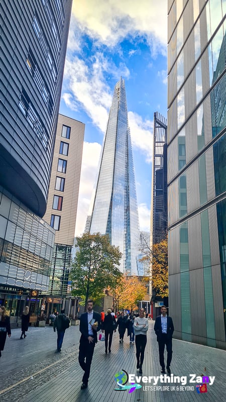 The Shard in London UK