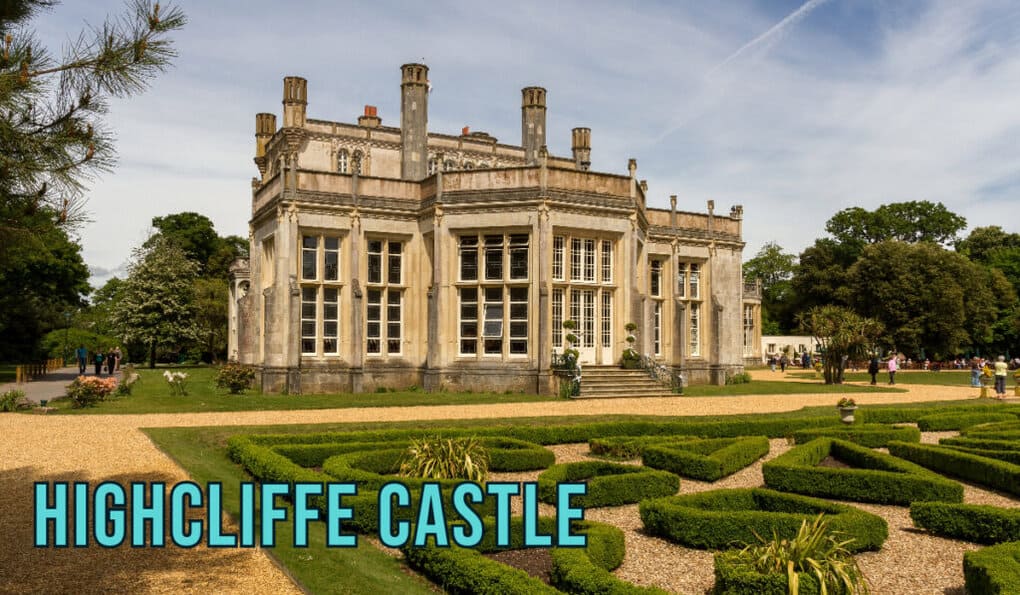 Highcliffe Castle in Dorset UK