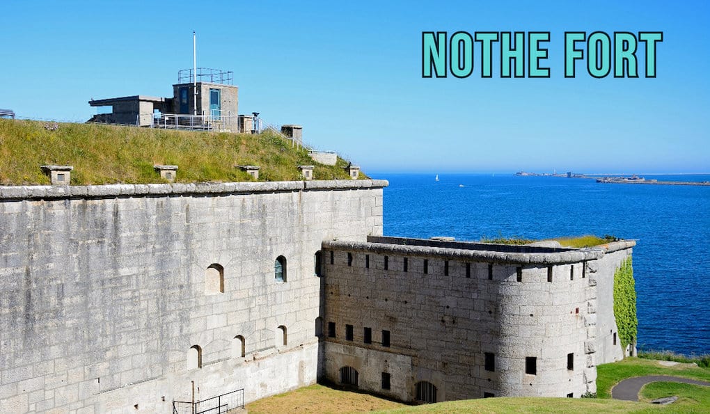 Nothe Fort in Dorset UK