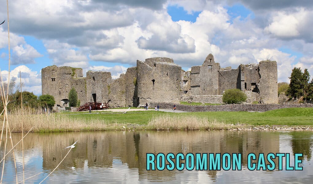 Roscommon Castle in ireland