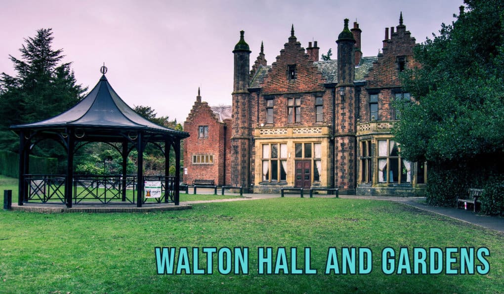 Walton Hall and gardens in Cheshire