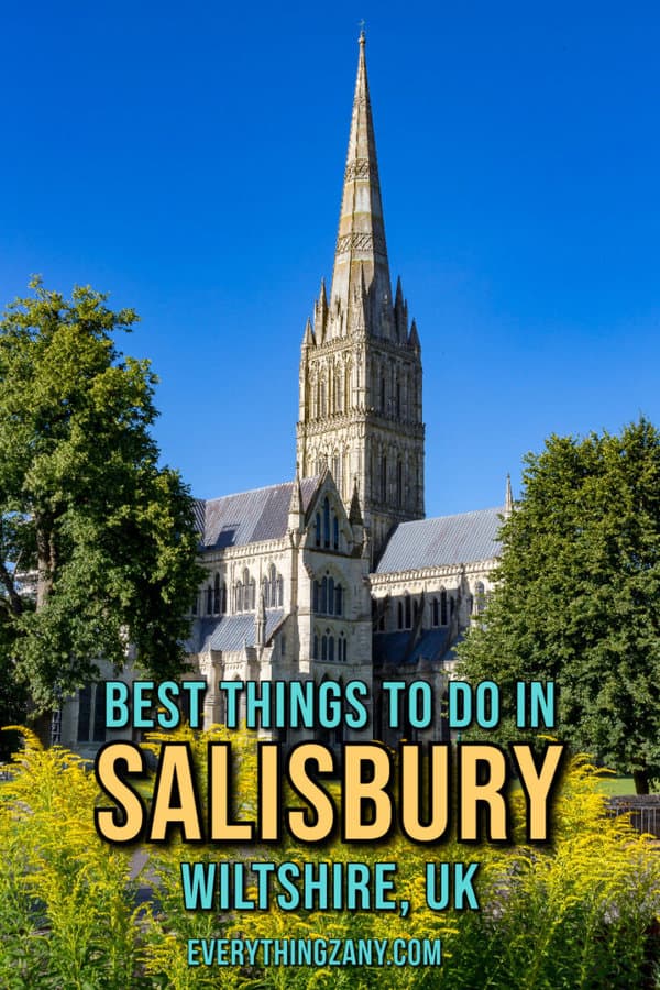 Best Things to do in Salisbury Wiltshire UK pin