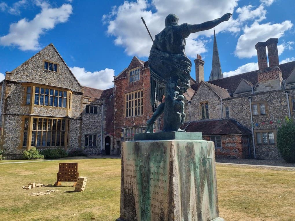 Salisbury Museum in Wiltshire UK