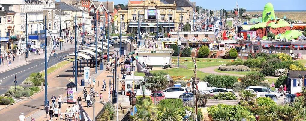The Golden Mile in Great Yarmouth