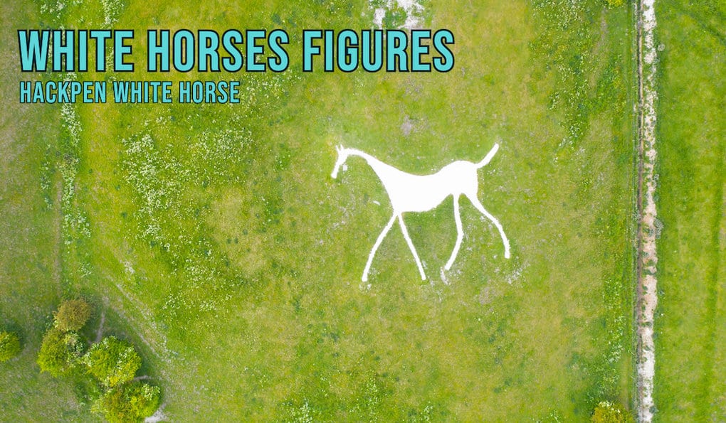 White Horses figures Hackpen White Horse