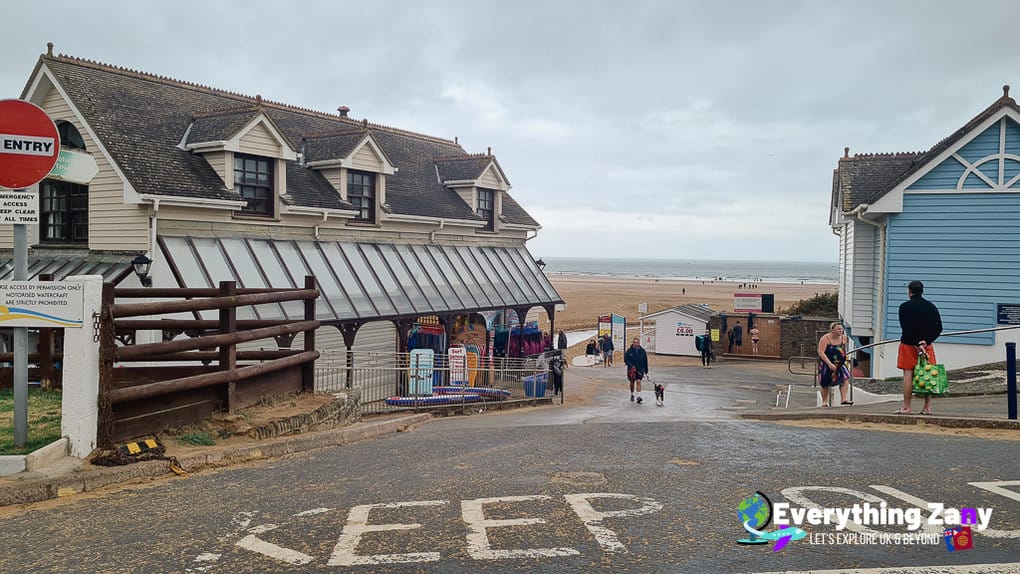 Woolacombe Beach in Devon UK