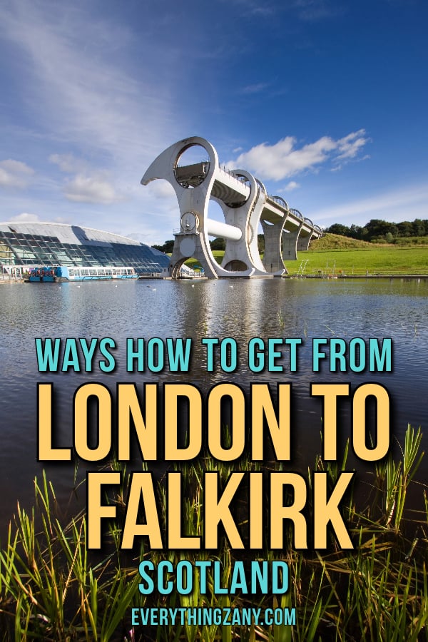 Ways How to Get From Glasgow to Falkirk Scotland pin