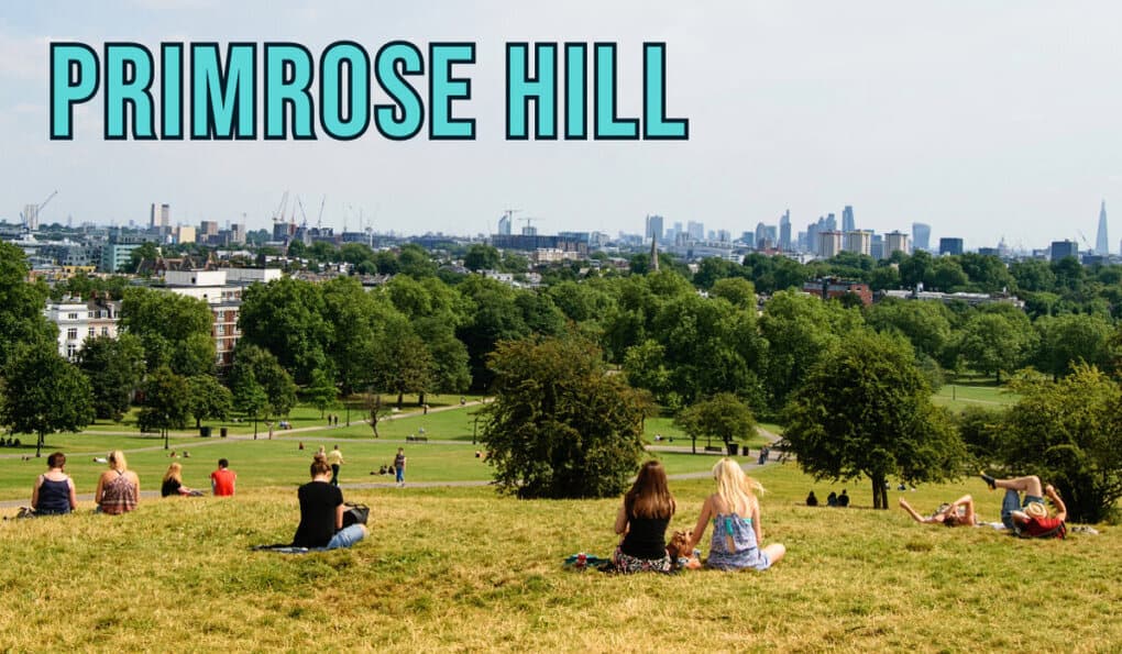 Primrose Hill in London UK
