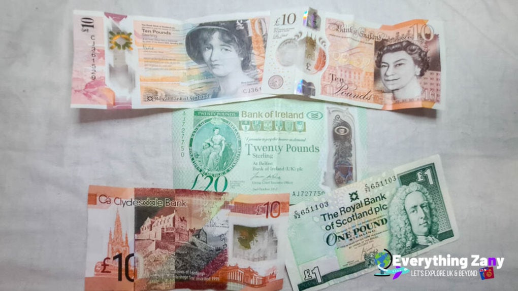 British Sterling Pound Money