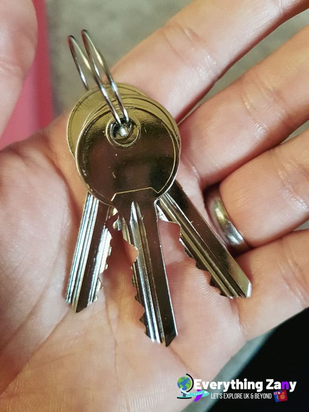 Keys to our new home