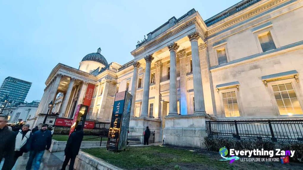 National Gallery in London UK