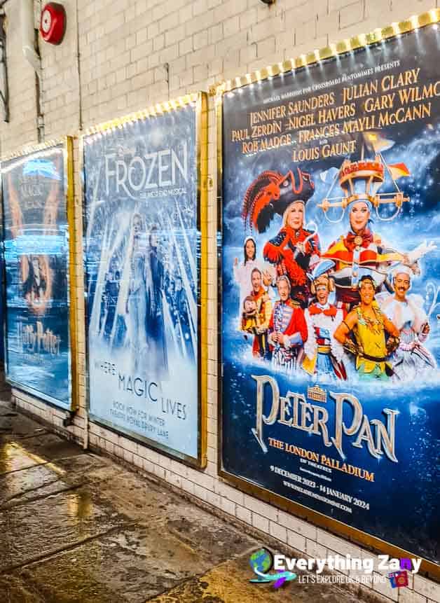 Peter Pan and Frozen West End Shows in London for Kids