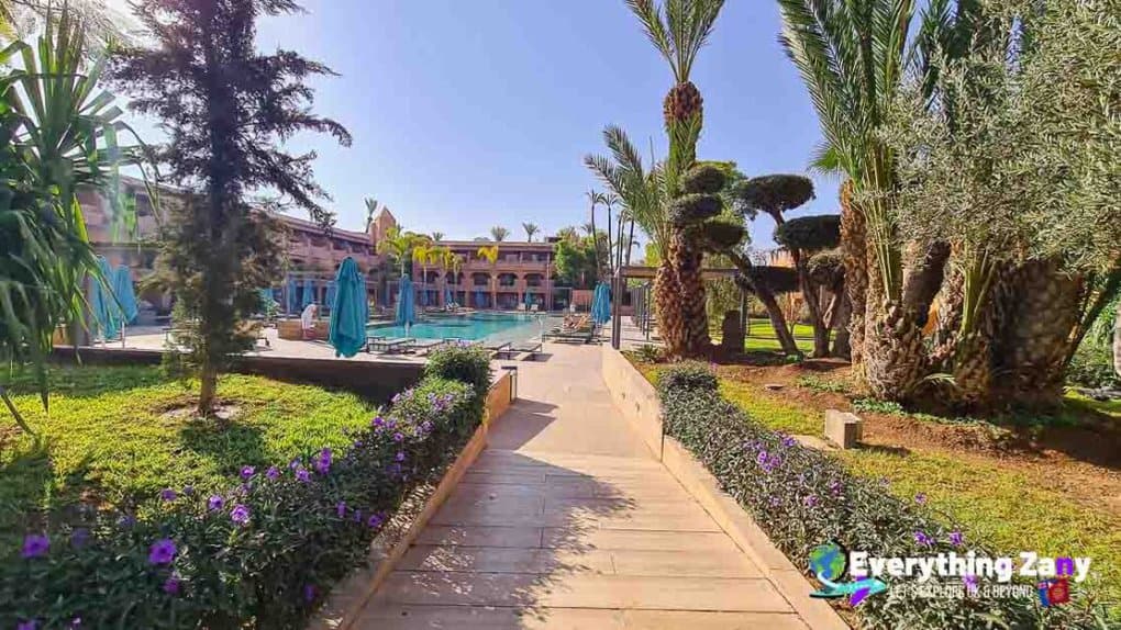 Hotel RIU Tikida Gardens swimming pool area