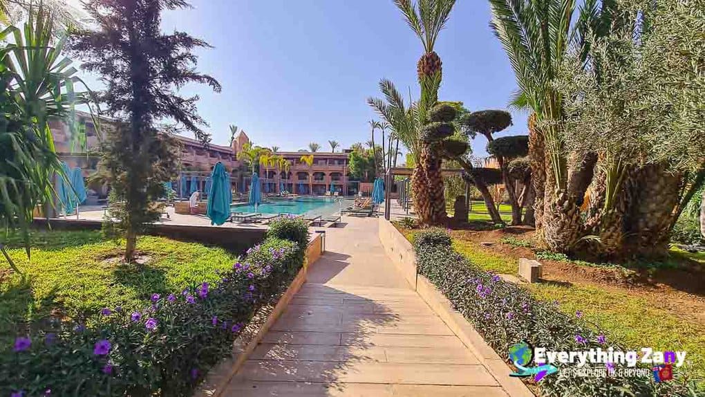 Hotel RIU Tikida Gardens swimming pool area