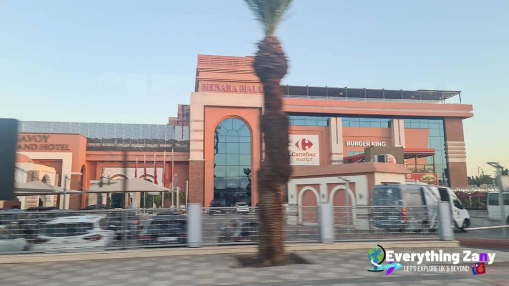 Marrakech New Town in Morocco