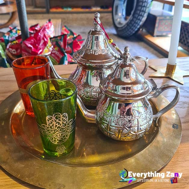 Moroccan Tea Set for souvenir