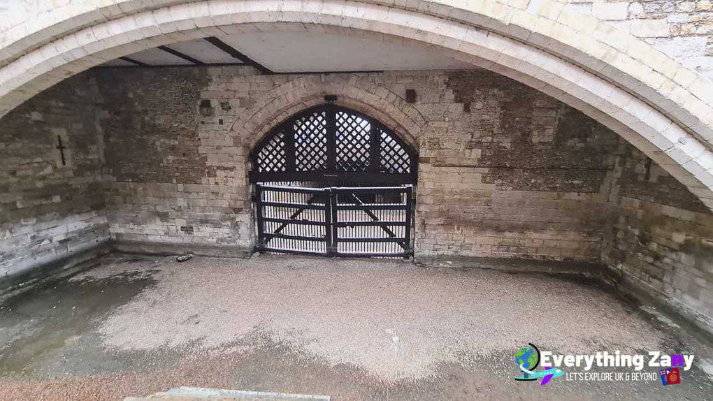 Traitors Gate at the Tower of London