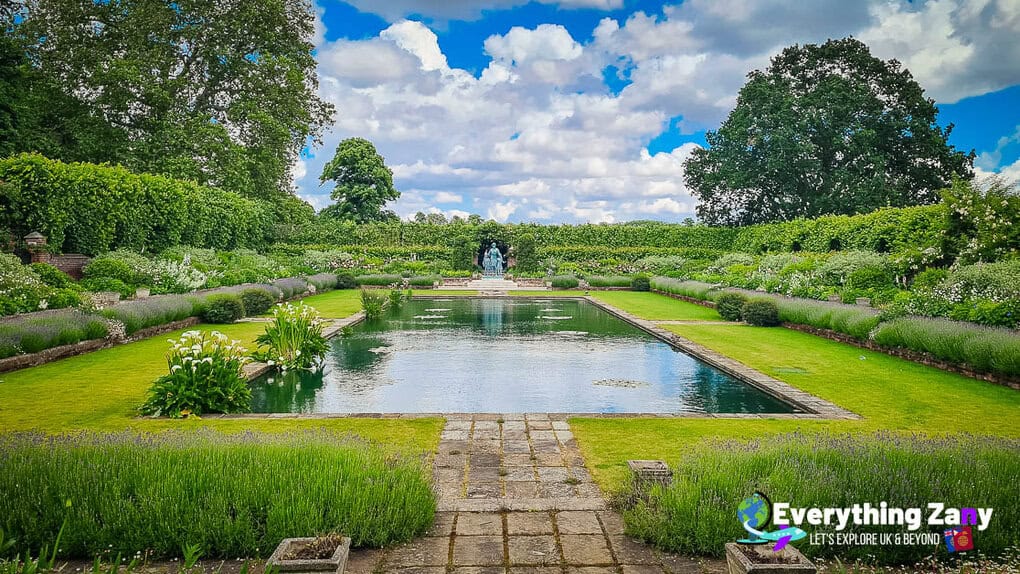 The Sunken Garden in Kensington Palace