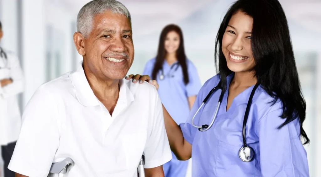 Clinical trials Orlando: Male patient participating