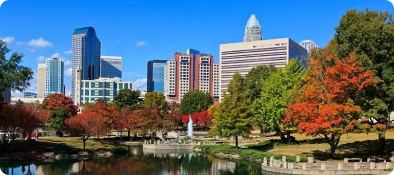 North Carolina Skyline Photo