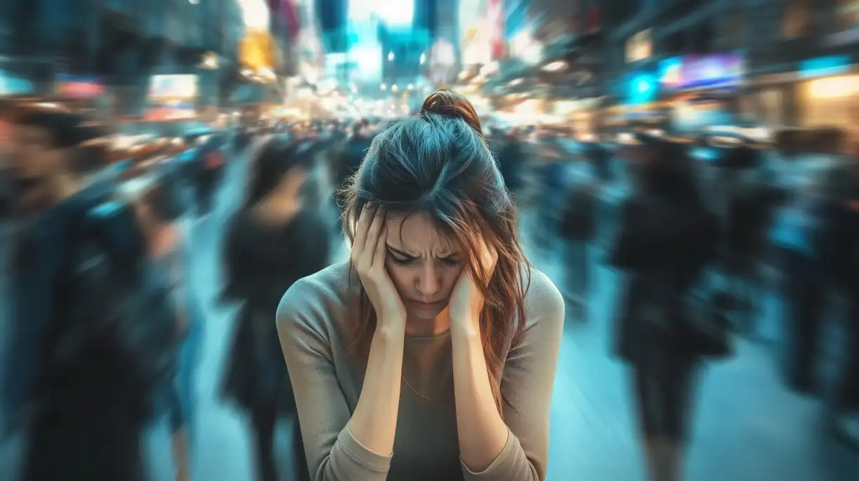 man with symptoms who may qualify for a generalized anxiety disorder research study