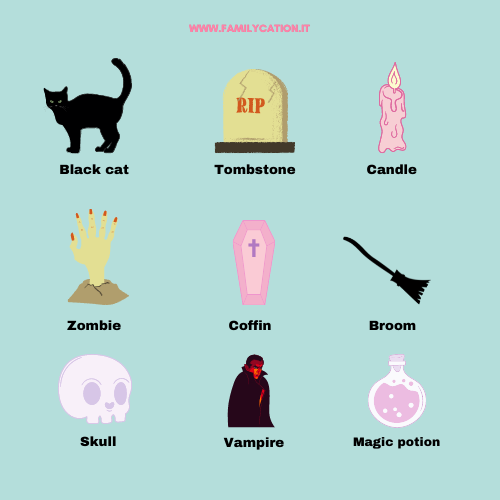 halloween spiegato ai bambini in inglese