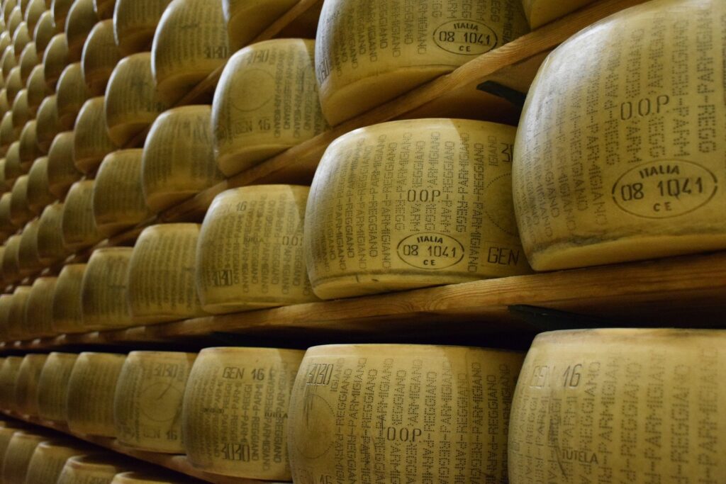 Parmigiano reggiano emilia romagna