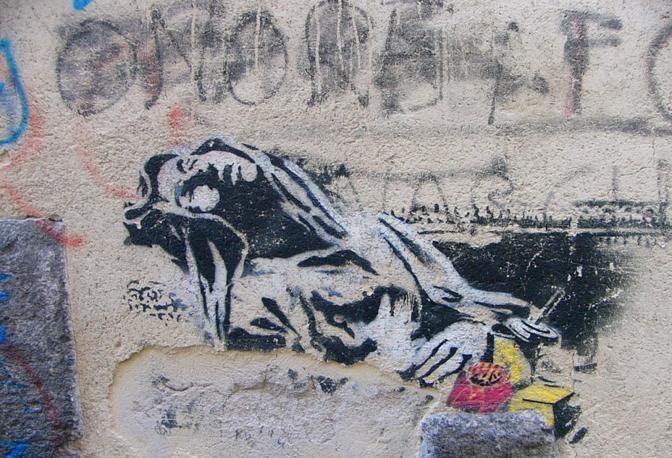 murales banksy italia dove murales banksy italia