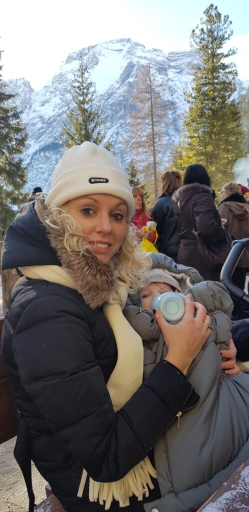abbigliamento neonati in montagna