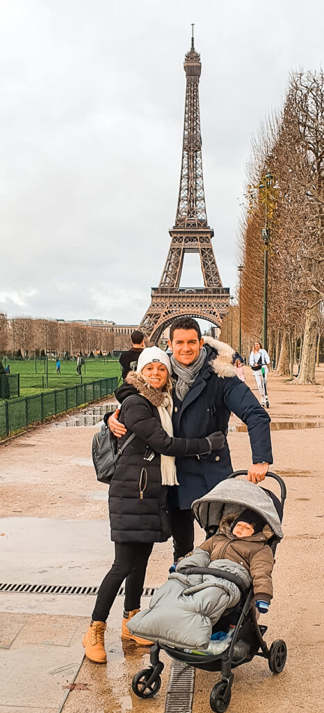 parigi con bambini piccoli