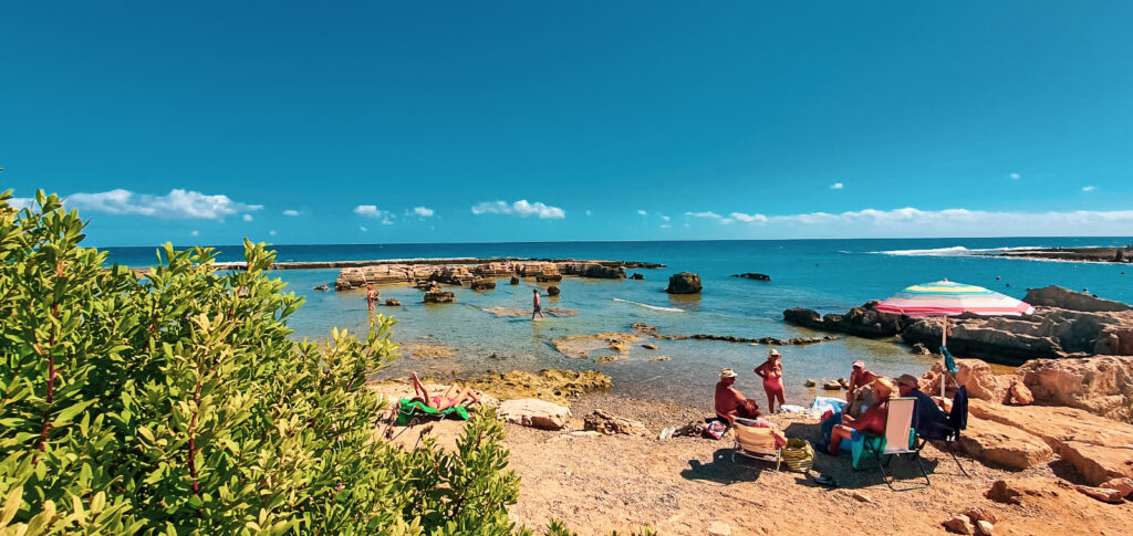 spiagge di sabbia a polignano a mare