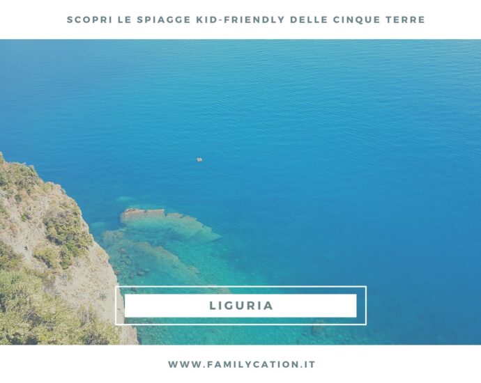 spiaggia cinque terre per bambini