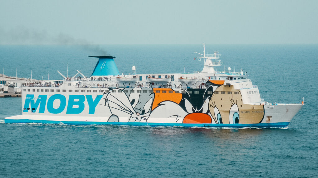 traghetto moby per bambini