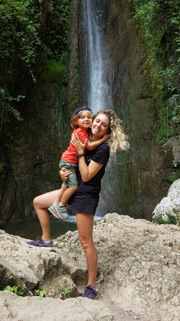 trekking con bambini verona