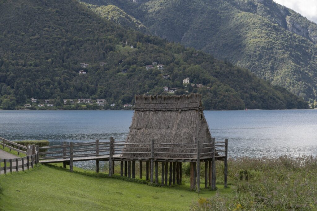 lago di ledro con bambini